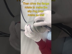 ข้อต่อหมุนแบบตาบอดรวมวงแหวนลื่น พลังงาน และสัญญาณตัวเข้ารหัส