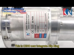 3 ช่องวิทยุความถี่ Rotary Joint กับ RF Slip Ring สําหรับแอนเทนนาราดาร์