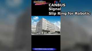 แหวนสลิปสัญญาณ CANBUS รวมพลังสำหรับแขนหุ่นยนต์