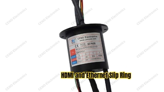 แหวนสลิปไฮบริดสำหรับการส่งผ่าน HDMI และ Gigabit Ethernet