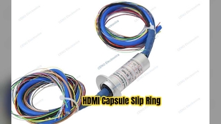 แหวนสลิปแคปซูล HDMI พร้อมอีเทอร์เน็ต