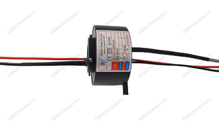CENO ผ่าน Bore Slip Ring สำหรับการส่งกำลังและสัญญาณ