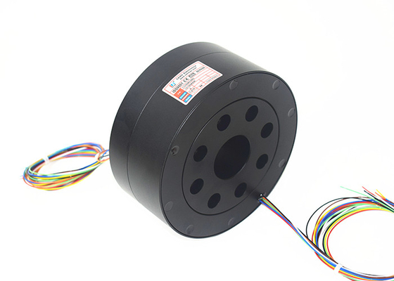 8 แหวนสัญญาณแหวนสลิปอุตสาหกรรม 300 รอบต่อนาทีเสียงรบกวนทางไฟฟ้าต่ำ 30mohm IP51