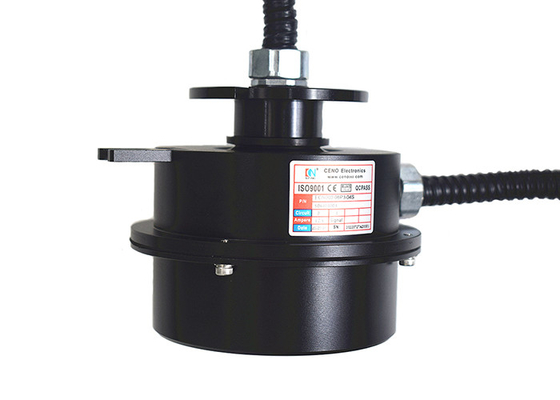 สัญญาณรบกวนทางไฟฟ้าต่ำ CAN Bus Signal Slip Ring 30mohm IP65 กันน้ำ