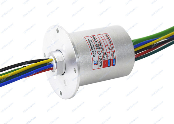 แหวนสลิปสัญญาณอีเทอร์เน็ต 100 ม. แรงดันไฟฟ้าพิกัด 415v พร้อมหน้าแปลน