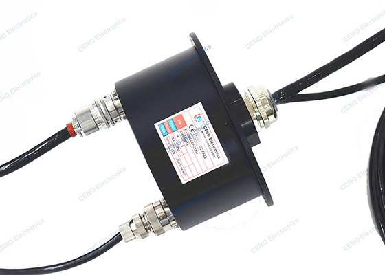 100M Megabit Ethernet Signal Slip Ring สำหรับการใช้งานที่อุณหภูมิต่ำ