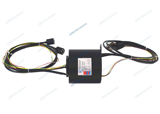 แหวนสลิปสัญญาณอีเธอร์เน็ตขนาด 100 เมกะบิต ตัวหมุนไฟฟ้าแบบรวม