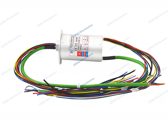 แหวนสลิปอีเทอร์เน็ต Gigabit 1000M พร้อมหน้าแปลนโลหะมีค่า 300 รอบต่อนาที