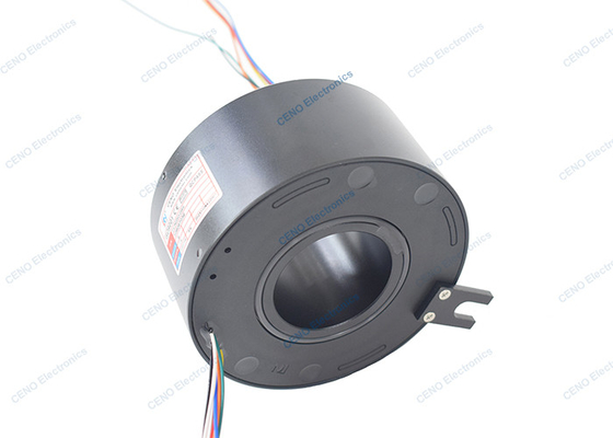 8วงจร 1A สัญญาณผ่านรูแหวนสลิปกับ ID50mm & 500RPM สําหรับอุตสาหกรรม