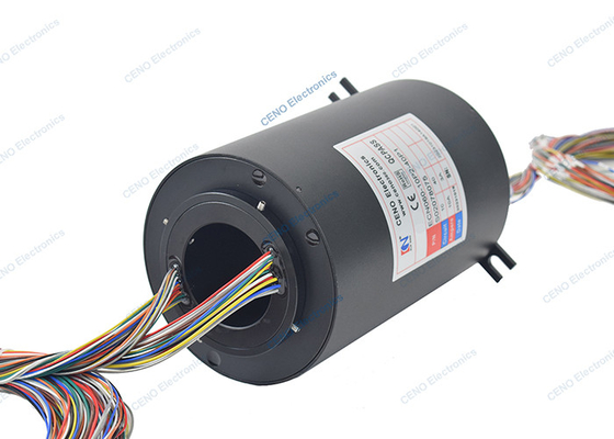 แบบผ่านรูแหวนสลิปกับ ID60mm & 500Rpm สําหรับระบบอุตสาหกรรมอัตโนมัติ