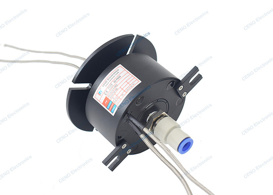 1MPa Ø10mm Tub G1/4'' Pneumatic Integrated Rotary Union With ThermoCouple Signal กล่องระบายน้ําอากาศ