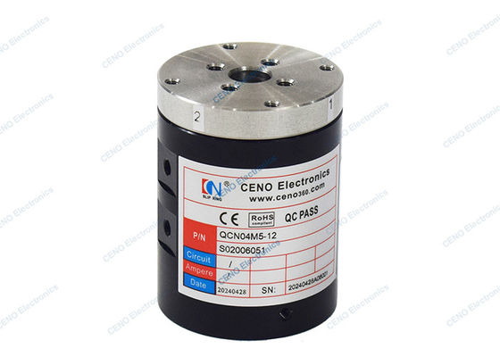 4 ช่องทางก๊าซ Pneumatic Rotary Union กับ M5 ปิดวงแหวน สําหรับแบตเตอรี่ลิเดียม