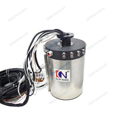 แหวนสลิปแปรงคาร์บอนอุณหภูมิสูงที่มี IP65 สําหรับอุปกรณ์สนามน้ํามัน