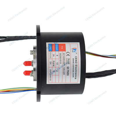 การบูรณาการสัญญาณ RS422 และ RF Slip Ring กับ Radio Frequency Rotary Joint สําหรับราดาร์