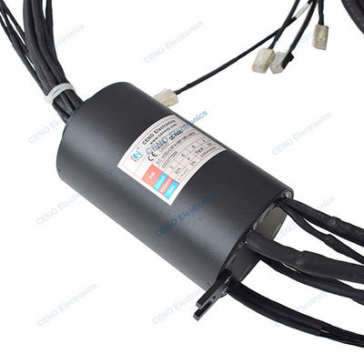 Ethernet Slip Ring กับสัญญาณไฟฟ้าและ Ethernet สําหรับระบบอุตสาหกรรม