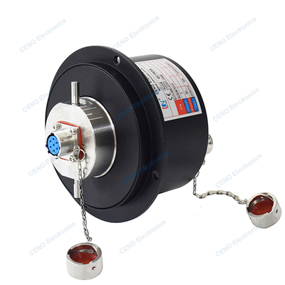 วงแหวนลื่นกันน้ำพร้อม IP66 และตัวเลือกขั้วต่อไฟฟ้าแบบ Aircraft Plug
