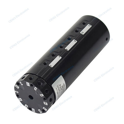 ข้อต่อหมุนนิวเมติก 12 ช่องสัญญาณ พร้อมสลิปริงแก๊ส 30 รอบต่อนาที สำหรับหุ่นยนต์อุตสาหกรรม