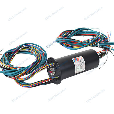 Integrate RF Slip Ring with Encoder Ethernet Signal and Radio Frequency Rotary Joint