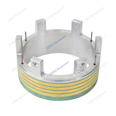 Separate Slip Ring with circuits Electric Power for industry Robotic arm