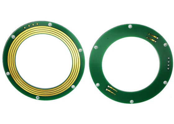 แหวนลื่นแผ่น PCB FR-4 ผ่านการรวมสัญญาณไฟของการเจาะสำหรับขุดใช้