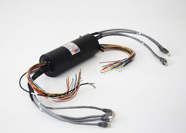 แหวนเชื่อมต่อ Ernet Ethernet แบบหมุนแหวนเชื่อมต่อ RJ45 พร้อมการเชื่อมต่อสายเคเบิล Cat