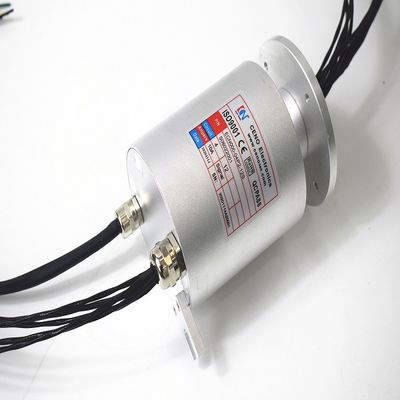 Blind Shaft Rotary Union 380VAC 40rpm ผ่านแหวนสลิปรู