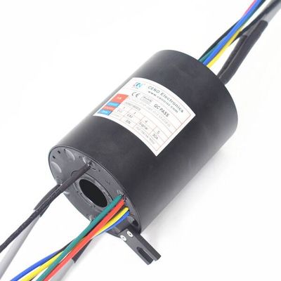 IP51 1000M Ethernet Rotary Joint 300 Rpm วัสดุสัมผัสโลหะมีค่า